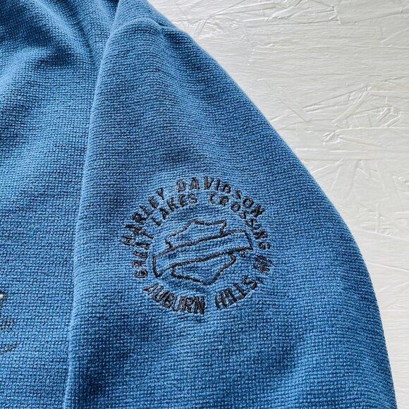 Vintage Harley Davidson Sweatshirt 2001 Great Lakes Crossing Michigan Size XL - Picture 8 of 10
